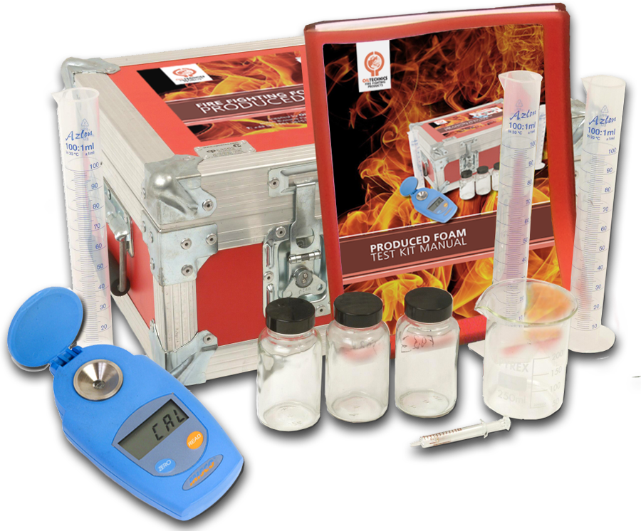Produced Foam Test Kit Oil Technics Fire Fighting Foam